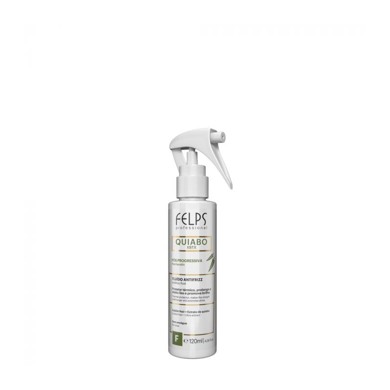 Felps Quiabo Xbtx Pós Progressiva Fluido Antifrizz 120ml