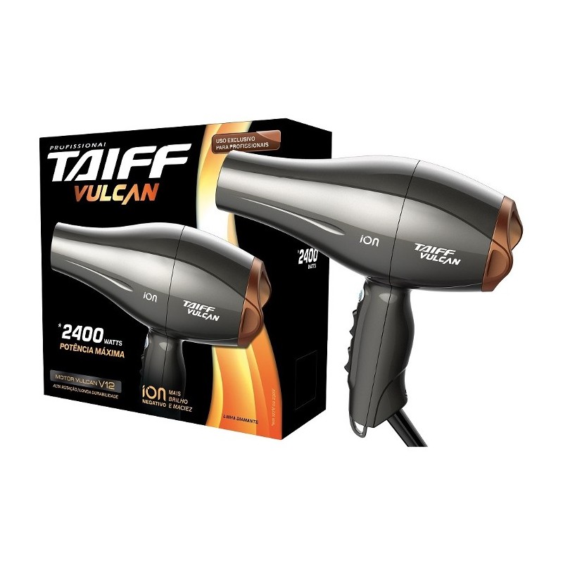 Secador de Cabelo Taiff Vulcan 2400W 110V