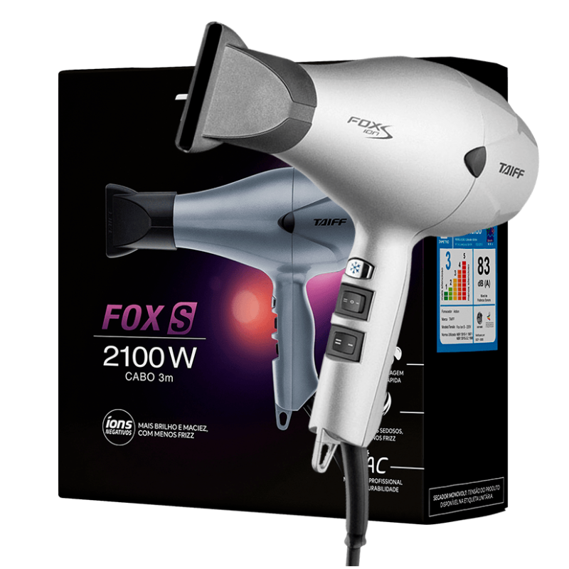 Secador Taiff Fox Ion S 2100W 110V