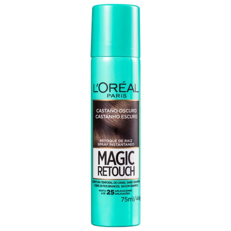 Loreal Magic Retouch Castanho Escuro - Corretivo de Raiz