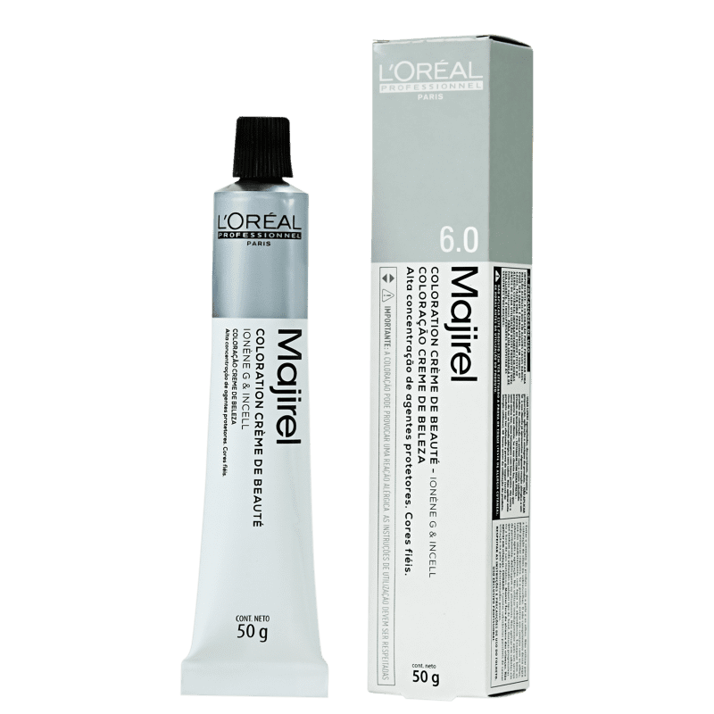 Loreal Professionel Majirel 6.0 Louro Escuro Natural Profundo 50g