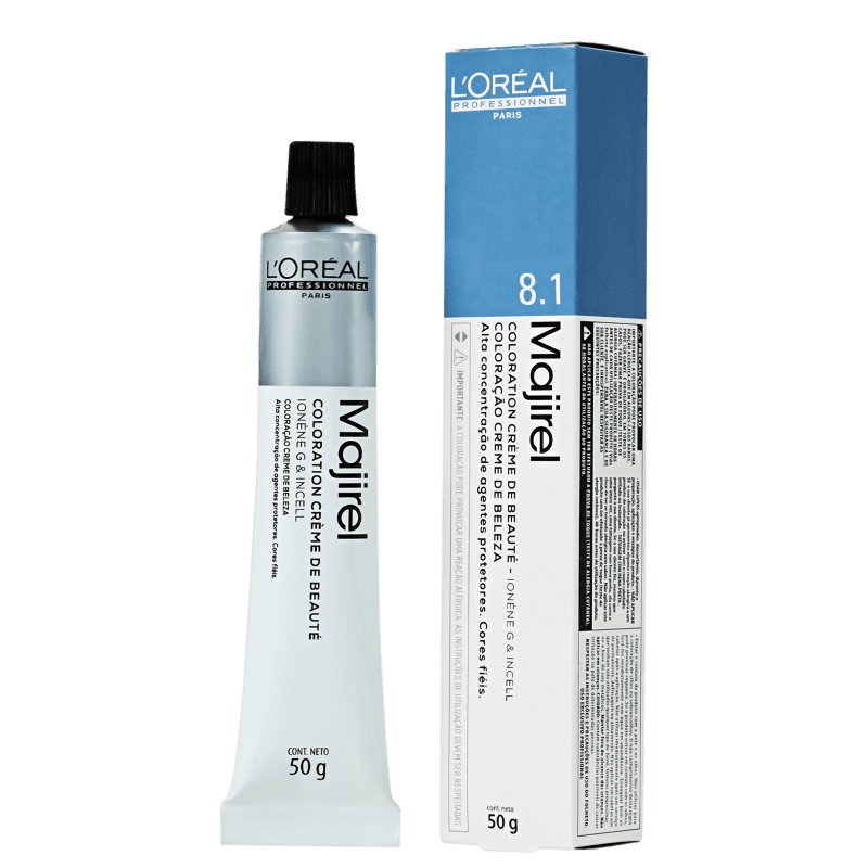 Loreal Professionel Majirel 8.1 Louro Claro Acinzentado 50g