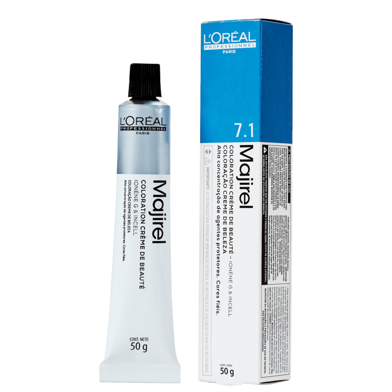 Loreal Professionel Majirel 7.1 Louro Acinzentado 50g
