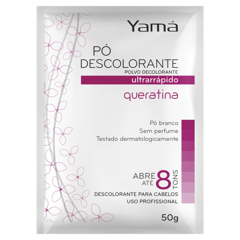 Pó Descolorante Yamá Queratina 50g
