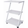 Carrinho Auxiliar Estética Ideal Modelo Z Branco