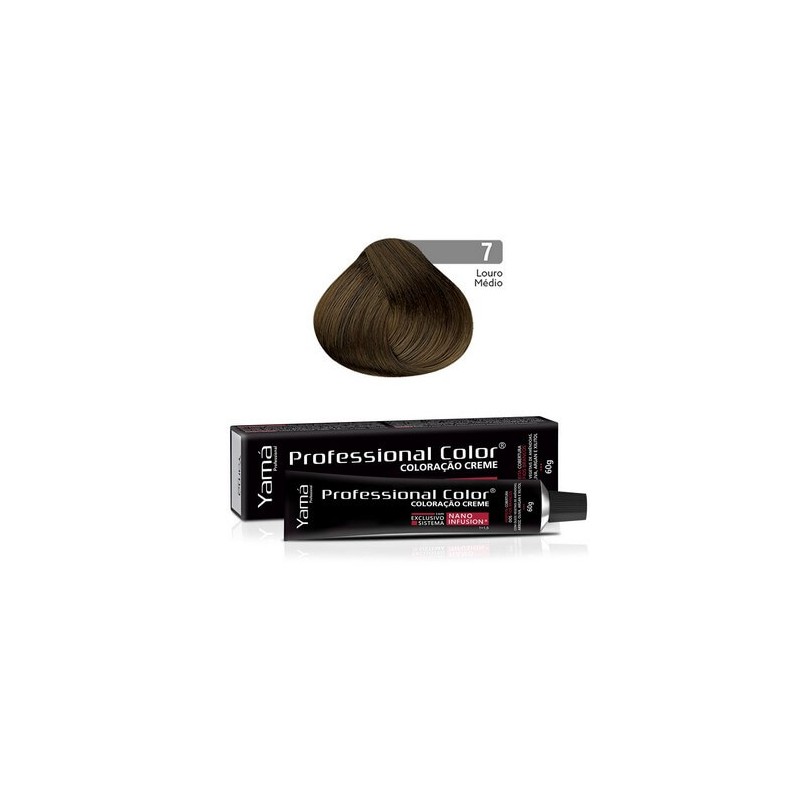 Yamá Professional Color Nano Infusion 7.0 Louro Médio