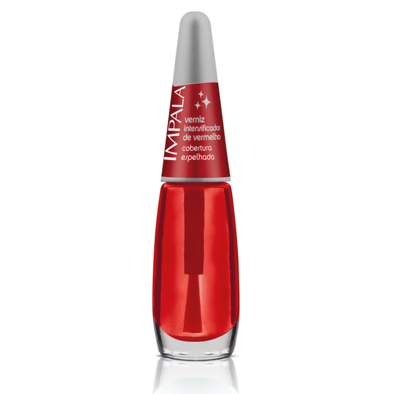 Esmalte Impala Base Intensificadora Vermelha